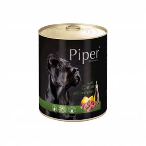 PIPER ADULT 800g konzerva pre dospelých psov zverina a tekvica