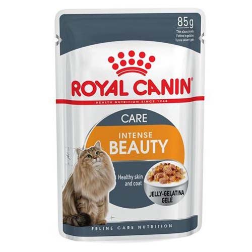 ROYAL CANIN HAIR & SKIN JELLY 85g kapsička v želé pre mačky na krásnu srsť