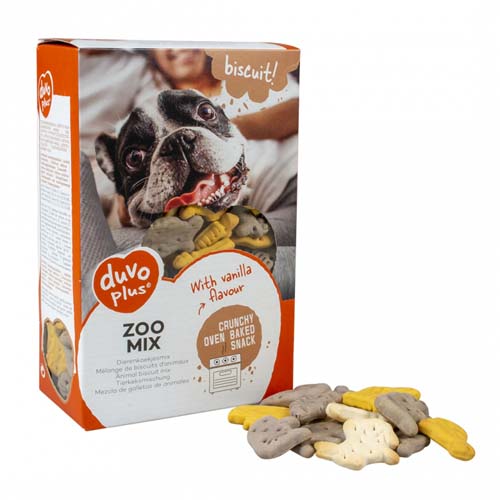 DUVO+ Biscuit chrumkavé keksíky pre psov- zvieratká 500g