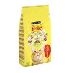 FRISKIES Mäso, kura a zelenina 10kg granule pre mačky