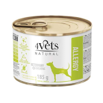 4Vets NATURAL VETERINARY EXCLUSIVE ALLERGY Lamb 185g pre psov s potravinovou intoleranciou (Jahňa)