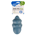 DUVO+ Eco mušľa 7,5x7,5x14,5cm gumená hračka na pochúťky pre psov