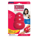 KONG Classic gumená hračka pre psov L 11x7x7cm červená