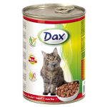 DAX konzerva pre mačky 415g s hovädzím