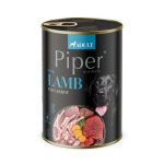 PIPER ADULT 400g konzerva pre dospelých psov jahňa, mrkva a hnedá ryža