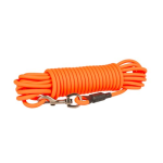 DUVO+ Stopovacie vodidlo z PVC neónovo oranžové lanko 5m/8mm
