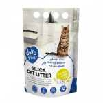 DUVO+ Premium silikónová podstielka pre mačky s vôňou citrónu- žlto bielá 1-8mm - 5l - 2kg