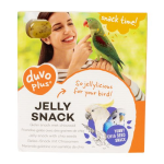 DUVO+ Jelly snack pre papagáje 5g x 12ks želé pochúťky s chia semienkami