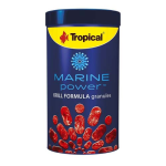 TROPICAL Marine Power Krill Formula 1000ml/540g granulované krmivo s vysokým obsahom antarktického krilu pre všežravých morských rýb