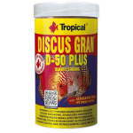 TROPICAL Discus Gran D-50 Plus 100ml/44g vyfarbujúce granulované krmivo pre discusy