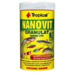 TROPICAL Nanovit Granulat 250ml/175g granulované krmivo pre malé akváriové ryby