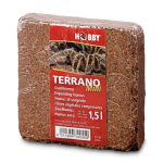 HOBBY Terrano Expanding Humus, Mini 1,5l lisovaný suchý blok substrátu