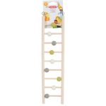 ZOLUX Rebrík pre vtáky drevený 9 priečok 37,5cm